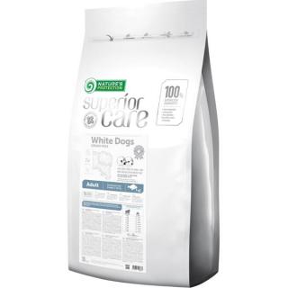 Granule pro bílé psy malých plemen Nature's Protection Superior Adult SB White Fish 10 kg