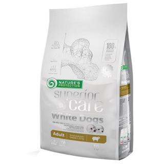 Granule pro bílé psy malých plemen Nature's Protection Superior Care Adult Lamb