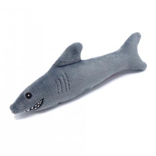 Hračka pro psa - Žralok (šedý) 26 x 7 cm