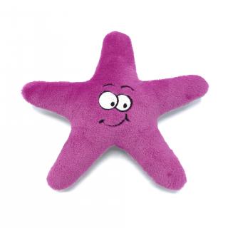 Hračka pro psy Mořská hvězdice - fialová 25x25 cm