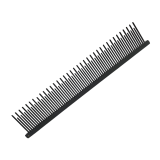 Hřeben HPP střídavé zuby 19 cm zuby 29 mm černý  (2. jakost)