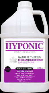 HYPONIC Chitosan Deodorizer (Garden Picnic scent) Objem: 3800 ml