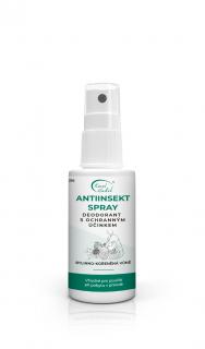 Karel Hadek Deodorant ANTIINSEKT SPRAY s osvěžujícím a ochranným účinkem Objem: 100 ml