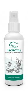 Karel Hadek Deodorant DEOBOTAS pro svěží nohy Objem: 100 ml