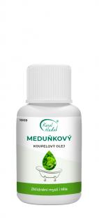 Karel Hadek Koupelový olej MEDUŇKOVÝ se silným uklidňujícím účinkem Objem: 20 ml