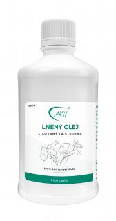 Karel Hadek LNĚNÝ ROSTLINNÝ OLEJ Objem: 500 ml