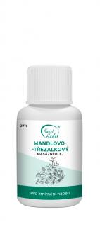 Karel Hadek Masážní olej MANDLOVO- TŘEZALKOVÝ pro nadměrně namáhanou pokožku Objem: 100 ml