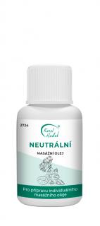 Karel Hadek Masážní olej NEUTRÁLNÍ základní olej s vitamíny Objem: 100 ml