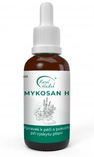 Karel Hadek MYKOSAN H pro péči o pokožku při výskytu plísní Objem: 50 ml