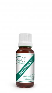 Karel Hadek Směs éterických olejů ANTIINSEKT Objem: 20 ml