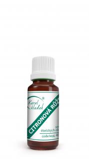Karel Hadek Směs éterických olejů CITRONOVÁ RŮŽE  Objem: 20 ml