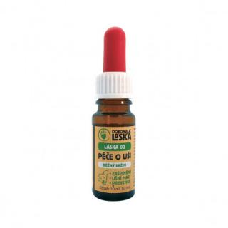 LÁSKA 03 Péče o uši - běžný režim Objem: 10 ml
