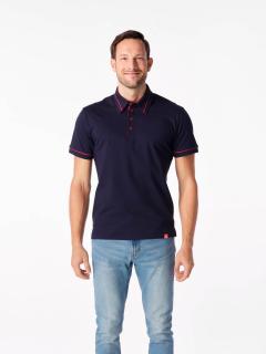 MASSY Pánská polokošile navy Barva: Navy, Velikost: 5XL