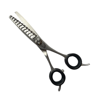 Nůžky YENTO TANTO 6" (15,3 cm) modelovací ZAHNUTÉ 12 zubů