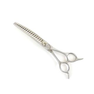 Nůžky YENTO TANTO 7" (18 cm) modelovací ZAHNUTÉ 18 zubů