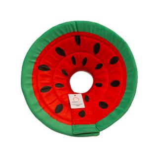 Ochranný textilní límec pro psy MISOKO vel. M 23-32 cm - vodní meloun