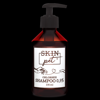 SkinPET Chlorhex Shampoo 0,5% (antiseptický šampon) Objem: 236 ml