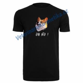 Tričko s potiskem Welsh Corgi OH NO! Velikost: XL