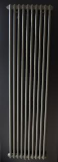 Článkový radiátor ANUOVA C2/1800-10čl., 485 x 1792 x 62, 10 článků, olivová šedá , na zeď (VZ22010)