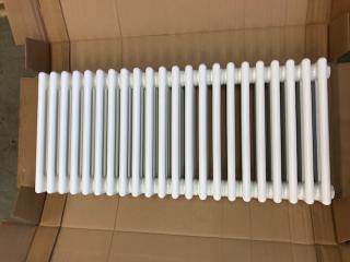Článkový radiátor ANUOVA C4/450-22čl., 1037 x 450 x 136, 22 článků, bílá, na zeď (VZ22040)