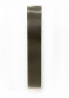 Designový radiátor ICE Brushed Inox finish 304 x 1806 x 76mm, na zeď, nerezový kryt kartáč (VZ23036)