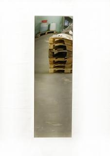 Designový radiátor ICE Refex Inox 455 x 1520 x 77mm, za zeď, zrcadlově leštěný nerez (VZ23011)