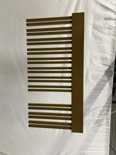 Designový radiátor radiátor Sinistrix 600 x 1210 mm, na zeď, zelená/žlutá (VZ1940)