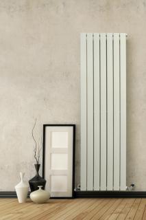 Designový radiátor TORNADIX Vertikal Single 381 x 656 x 85mm, na zeď, bílá (VZ2040)