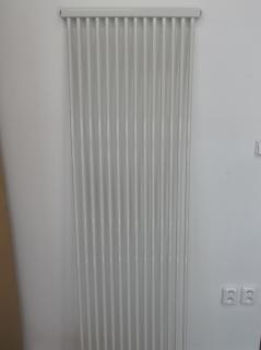 Koupelnový radiátor CREATION 420 x 1220 x 80mm, bílá, na zeď (VZ1953)