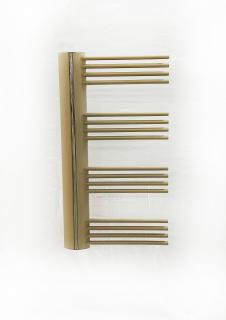 Koupelnový radiátor Elix R 575 x 1070 x 97mm, na zeď, macchiato struktura (VZ22022)