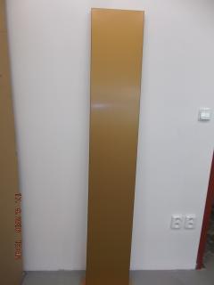 Radiator ICE Planix 304 x 1806 x 76mm, na zeď, folie kartáč zlatá (VZ1919)
