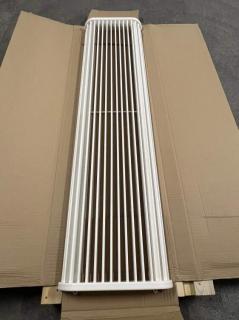 Radiator MERAPI 520 x 2000 x 100mm, na zeď, bílá ( VZ1964, VZ1965)