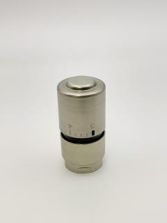 Termostatická hlavice kapalinová M30x1,5mm, kartáč.nerez (J) (pro ventily Carlix/Centrixblock/Optimix)