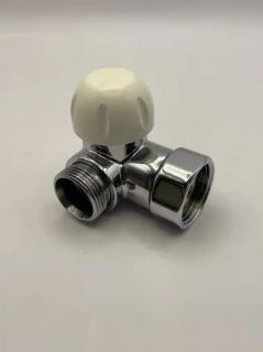 Ventil OPTIMIX 1/2" x 24-19mm, úhlový LEVÝ, s termostatem, chrom(B) (pro typ připojení: 00, 01, 03L/R)
