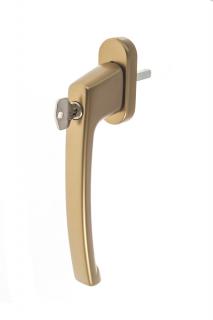 HS502A T40 Klika posuvky zamyk.F4 bronz