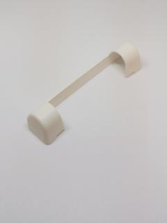 Krytka ložiska nůžek pro PVC, bílá