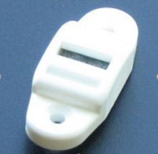 Pásková průchodka 22 mm s kartáčkem Barva krytky: Bílá