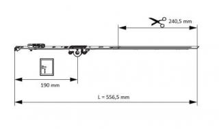 Převodovka 660 DX fixní, DM15, MM FFH 431-660 GM190