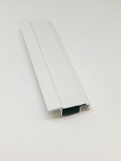 Profil okenní sítě s lemem 25x10 (13 x 31 mm) - bílá, tmavě hnědá, RAL 8003 Barva: Bílá