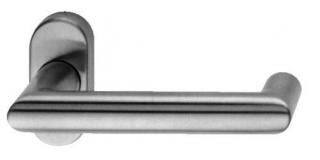SCHÜCO Dveřní klika pro hliníkové dveře-S240009/S240004 Barva: Stříbrná matná - C0 - hliník