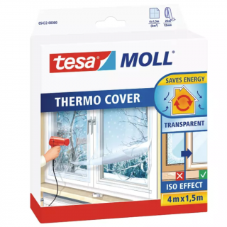 Termoizolační fólie na okna THERMO COVER - tesamoll® Balení: 4,0 m x 1,5 m