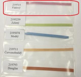 Textilní páska texband (5x0,14 mm) Barva pásky: Fialová
