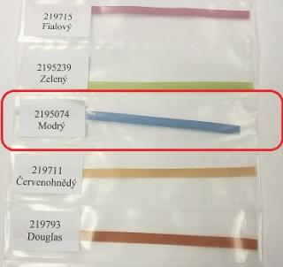 Textilní páska texband (5x0,14 mm) Barva pásky: Modrá