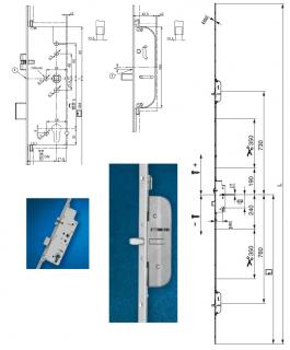 Z-TS zámek E92 DM45 PZ 2BO GM1.050 VK8 F-2.400x16 modular PT-M