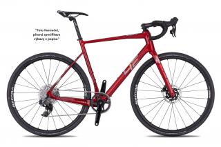 4EVER GRIZZLY ELITE (flame red / hologram) 2024 Velikost rámu: ML, Průměr kol: 28" (700C), Výška rámu: (54 cm)