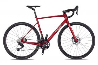 4EVER GRIZZLY RACE (flame red / hologram) 2024 Velikost rámu: ML, Průměr kol: 28" (700C), Výška rámu: (54 cm)