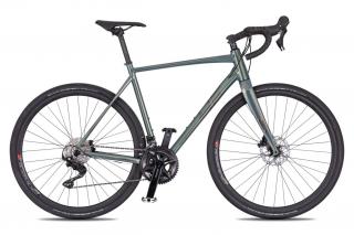 4EVER GROMVEL TEAM (snake green / iron) 2025 Velikost rámu: L, Průměr kol: 28" (700C), Výška rámu: (55 cm)