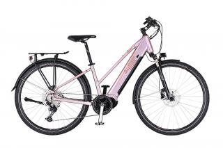 4EVER HARMONY ELITE TREK (metal růžová)  2023 Velikost rámu: S, Průměr kol: 28" (700C), Výška rámu: (16" = 41 cm)