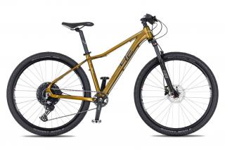4EVER NELLY ELITE 27,5 (jungle gold / black) 2023/24 Velikost rámu: S, Průměr kol: 27.5", Výška rámu: (16" = 39 cm)