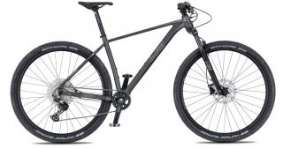 4EVER TRINITY TEAM (black / metal silver) 2024 Velikost rámu: M, Průměr kol: 29", Výška rámu: (17" = 43 cm)